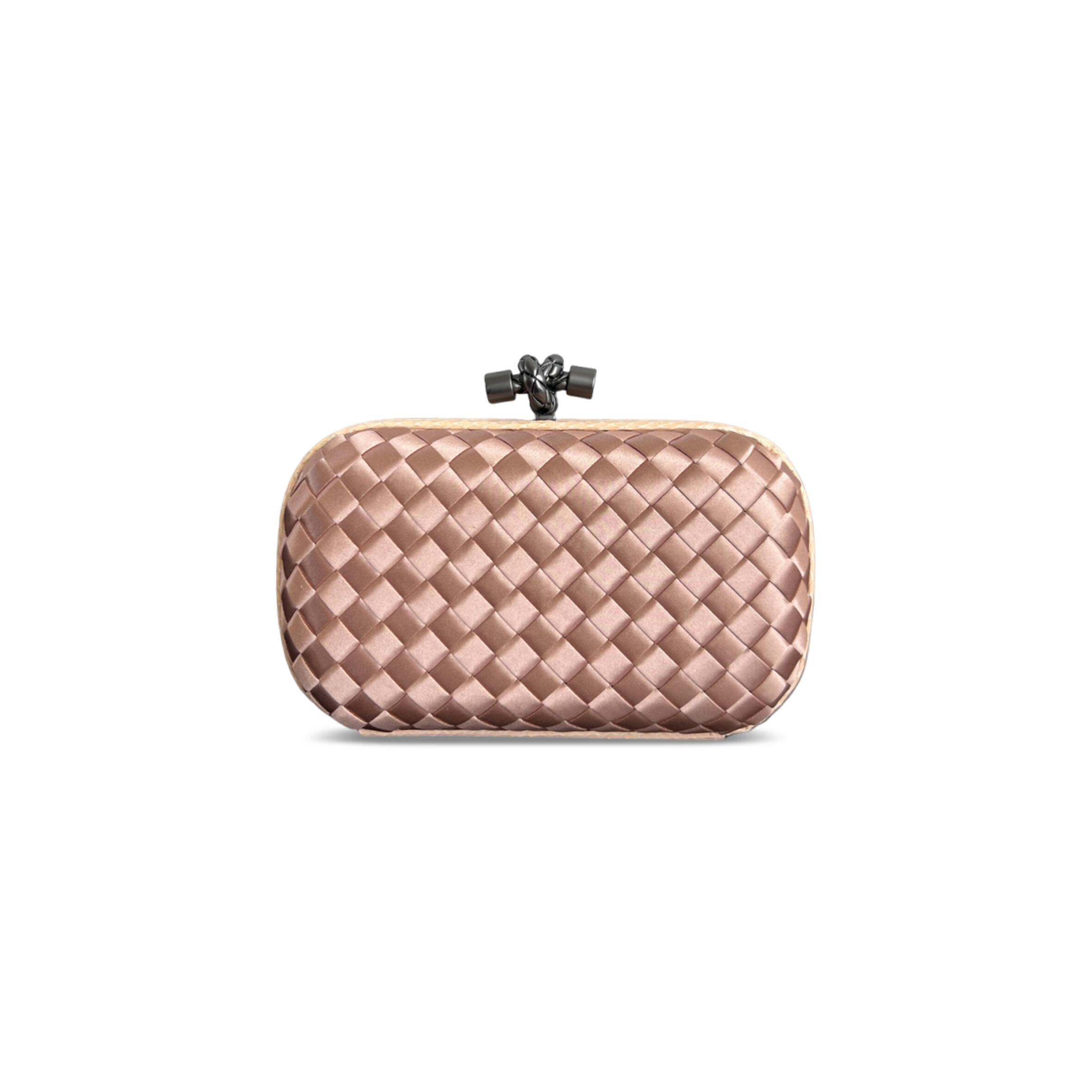 BOTTEGA VENETA KNOT SATIN (16*10*5cm)